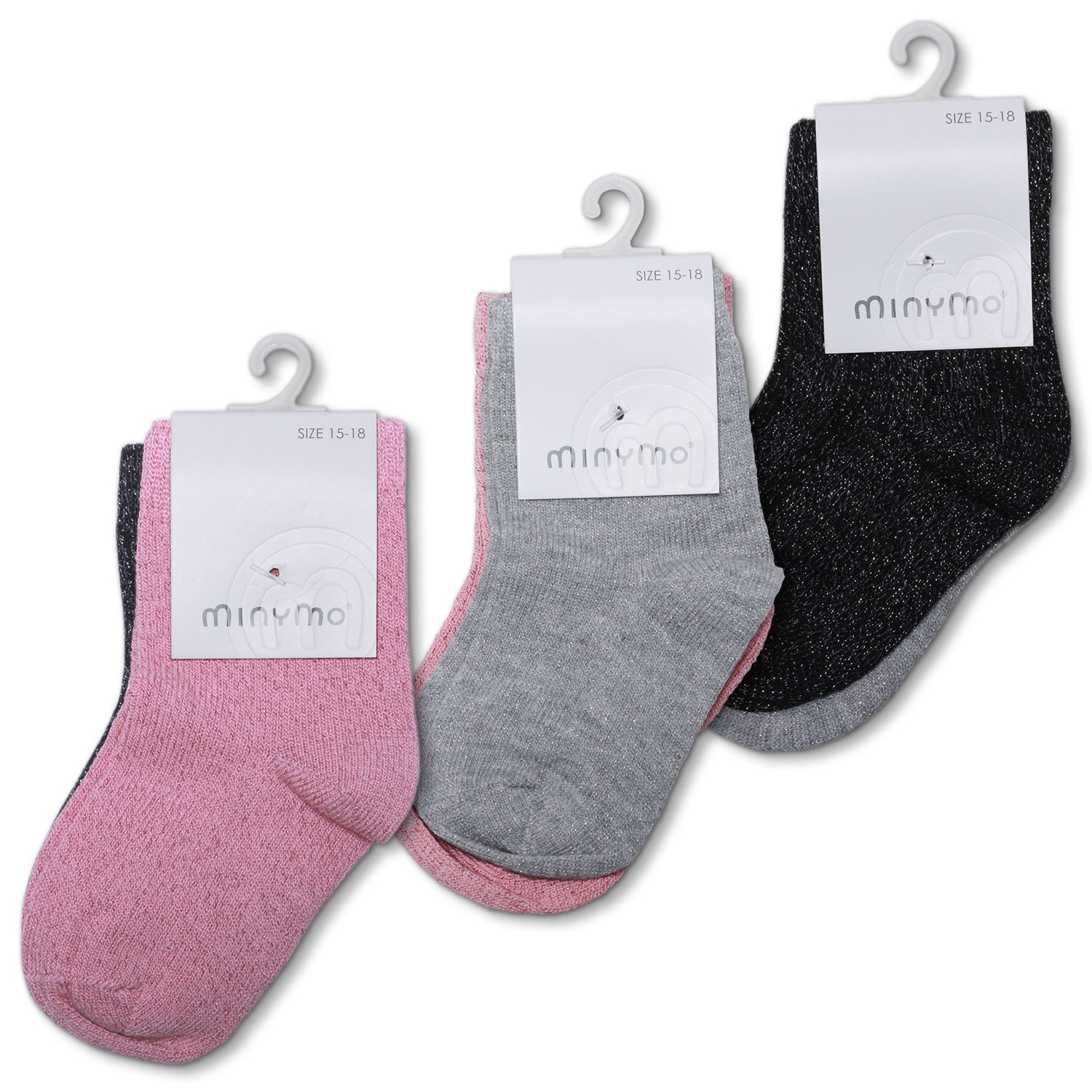 2er-Pack Lurex Socken Uggelhuse