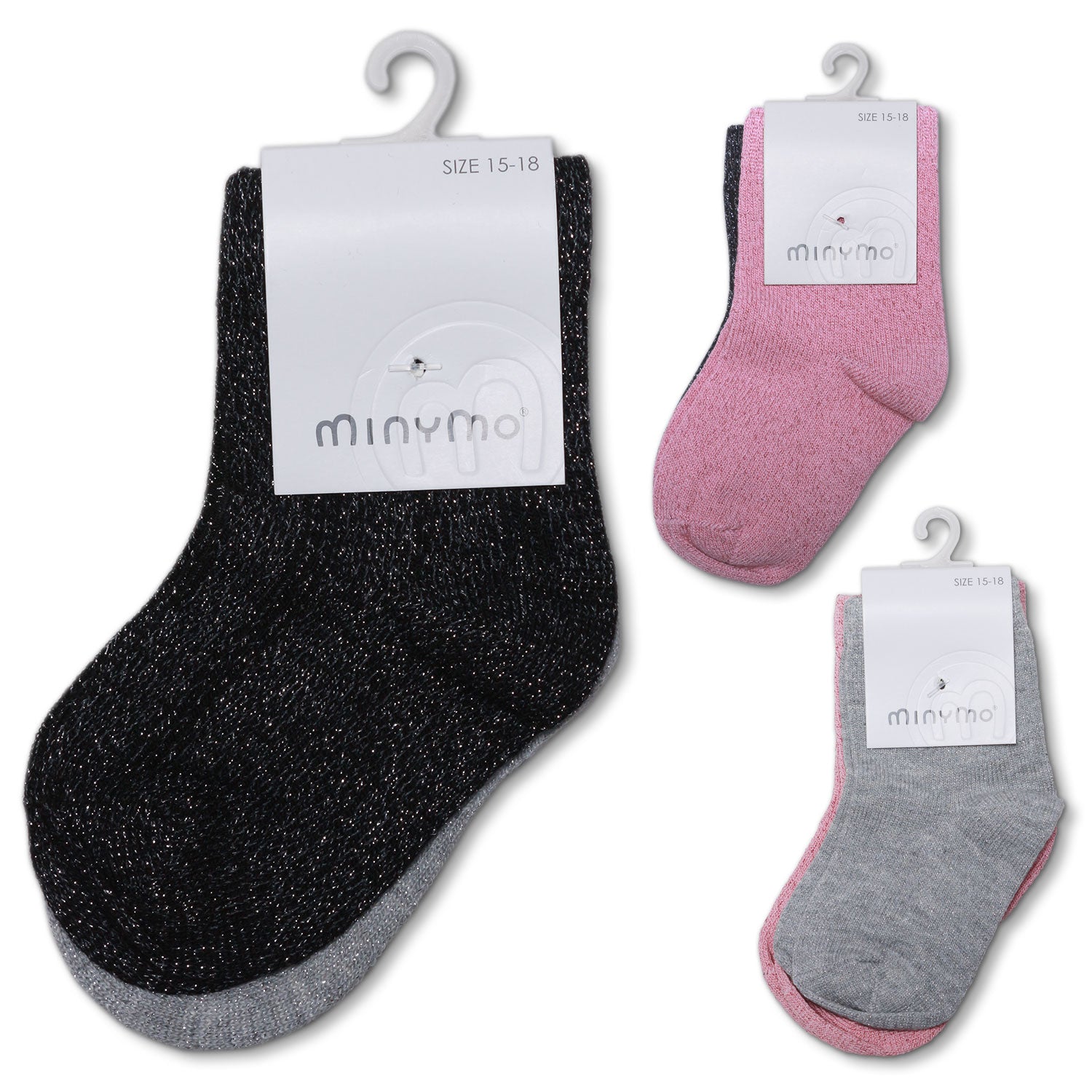 2er-Pack Lurex Socken Uggelhuse