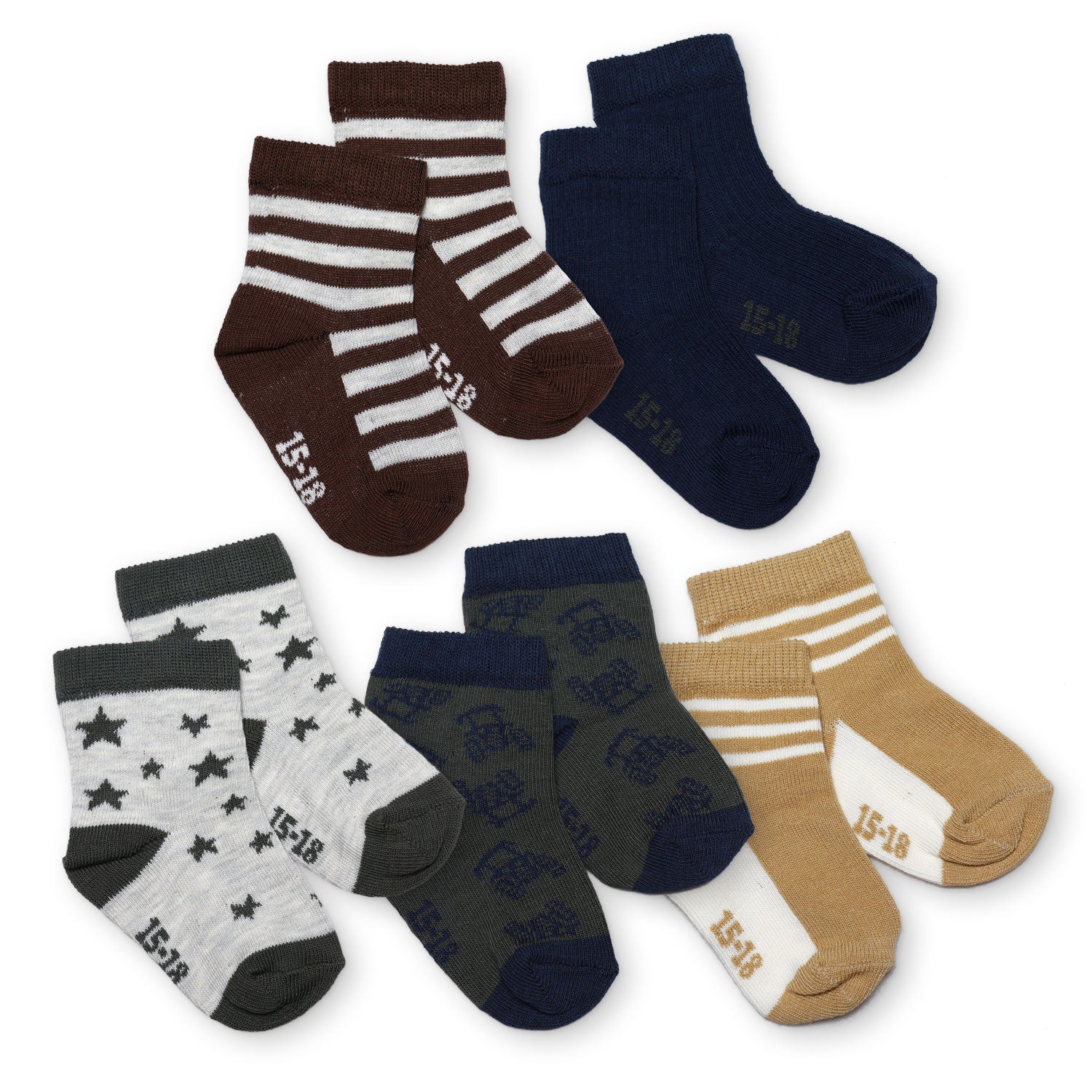 5er-Pack Socken Fovrfelt