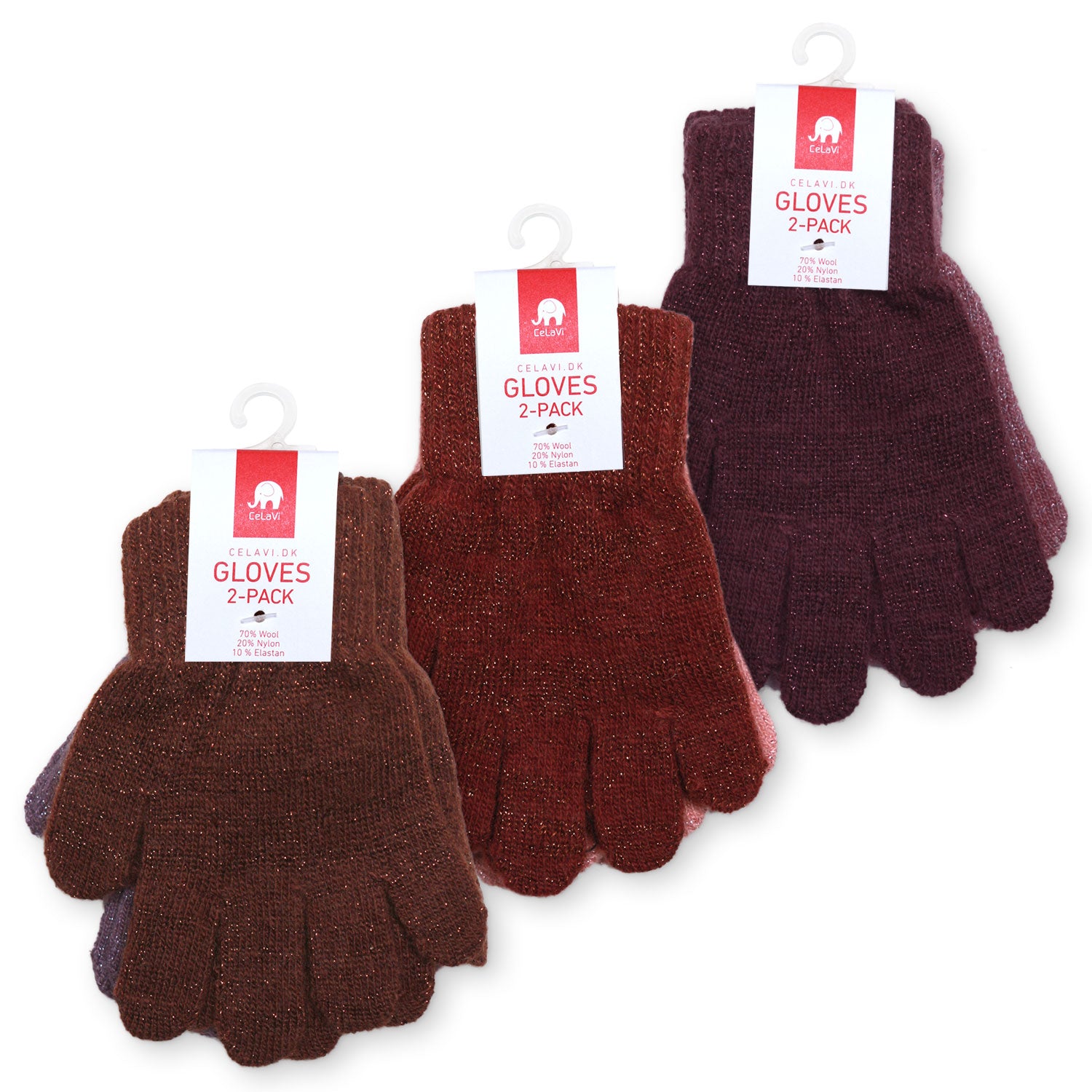 2er-Pack Handschuhe Højbjerg