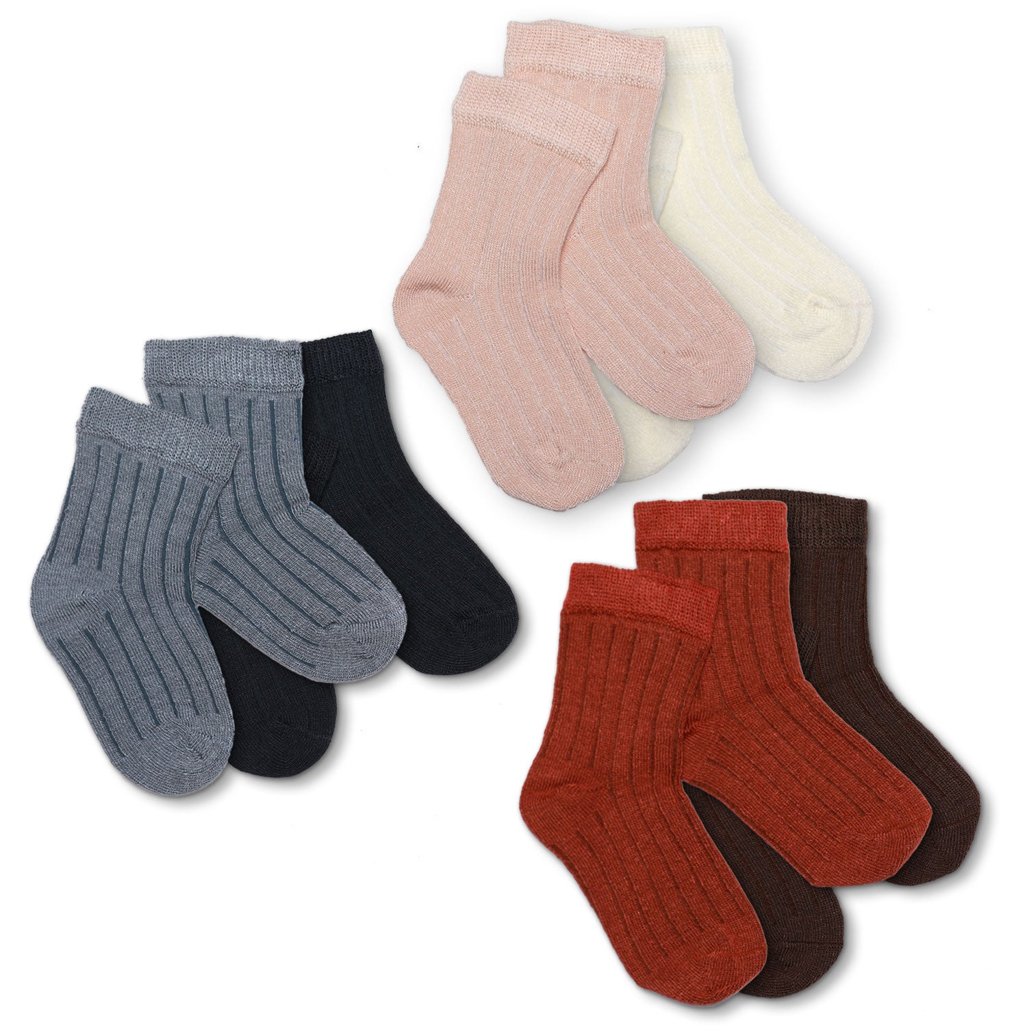 2er-Pack Bamboo Socken Rudme